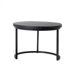 Giga Meubel Salontafel Set Van 2 - Zwart Visgraat - 75x75x50 - Max -Puur Winkel 2c22acd824114b83b884768d48513d4f