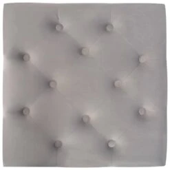 VidaXL Kruk 60x60x36 Cm Fluweel Donkergrijs -Puur Winkel 3c34ada264de4eafacb0cc2853dbf1e8