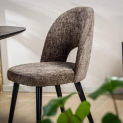 Hoyz Collection - Eetkamerstoel E430 Bruin - 49x56,5x85 - Set Van 2 -Puur Winkel 58838b4fc20b49f68e44e2d497e9558c