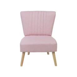 Beliani Fauteuil VAASA - Roze Polyester 7 Beliani Fauteuil VAASA - Roze Polyester -Puur Winkel 58e27780ae1e4b209e322dfbc49d6194
