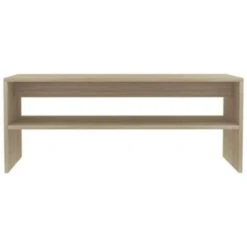 VidaXL Salontafel 100x40x40 Cm Bewerkt Hout Sonoma Eikenkleurig -Puur Winkel 5c3c34214c0245bda6dad7e99aa564ad