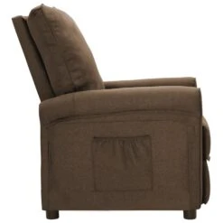 VidaXL Recliner Stof Bruin -Puur Winkel 62bac66fa2c1445080451f8a5ce49e04