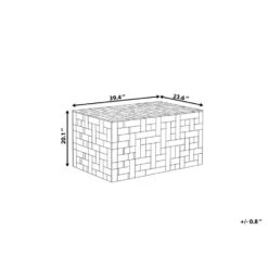 Beliani Salontafel GAMBO - Lichte Houtkleur Teakhout 6 Beliani Salontafel GAMBO - Lichte Houtkleur Teakhout -Puur Winkel 7f64d6fc0f1a40cc9cd2ad01ccbf522a