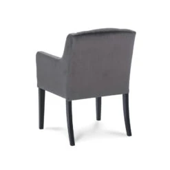 Eetkamerstoel Rosetti - Velvet - Grijs -Puur Winkel 81019707 0200