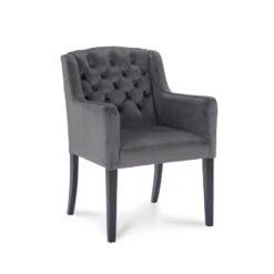 Eetkamerstoel Rosetti - Velvet - Grijs