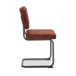 Eetkamerstoel Mae - Velvet Adore - Koper (2 Stuks) -Puur Winkel 81029255 0400