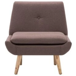 VidaXL Fauteuil Stof Bruin -Puur Winkel 834e5142107145e698cf551a50c18bab