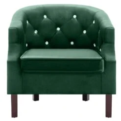 VidaXL Fauteuil Fluweel Groen 7 VidaXL Fauteuil Fluweel Groen -Puur Winkel 8b851627a4ee4b9a9f95cb21d4c2270c