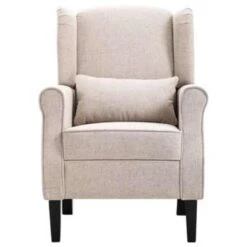 VidaXL Fauteuil Stof Beige 7 VidaXL Fauteuil Stof Beige -Puur Winkel c12c1596fa1f4e4c89d72982f2f97634
