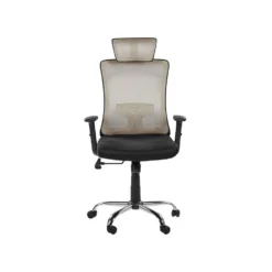 Beliani Bureaustoel NOBLE - Grijs Polyester 7 Beliani Bureaustoel NOBLE - Grijs Polyester -Puur Winkel c82454beb2c3473c88d40ed61d71fbc0