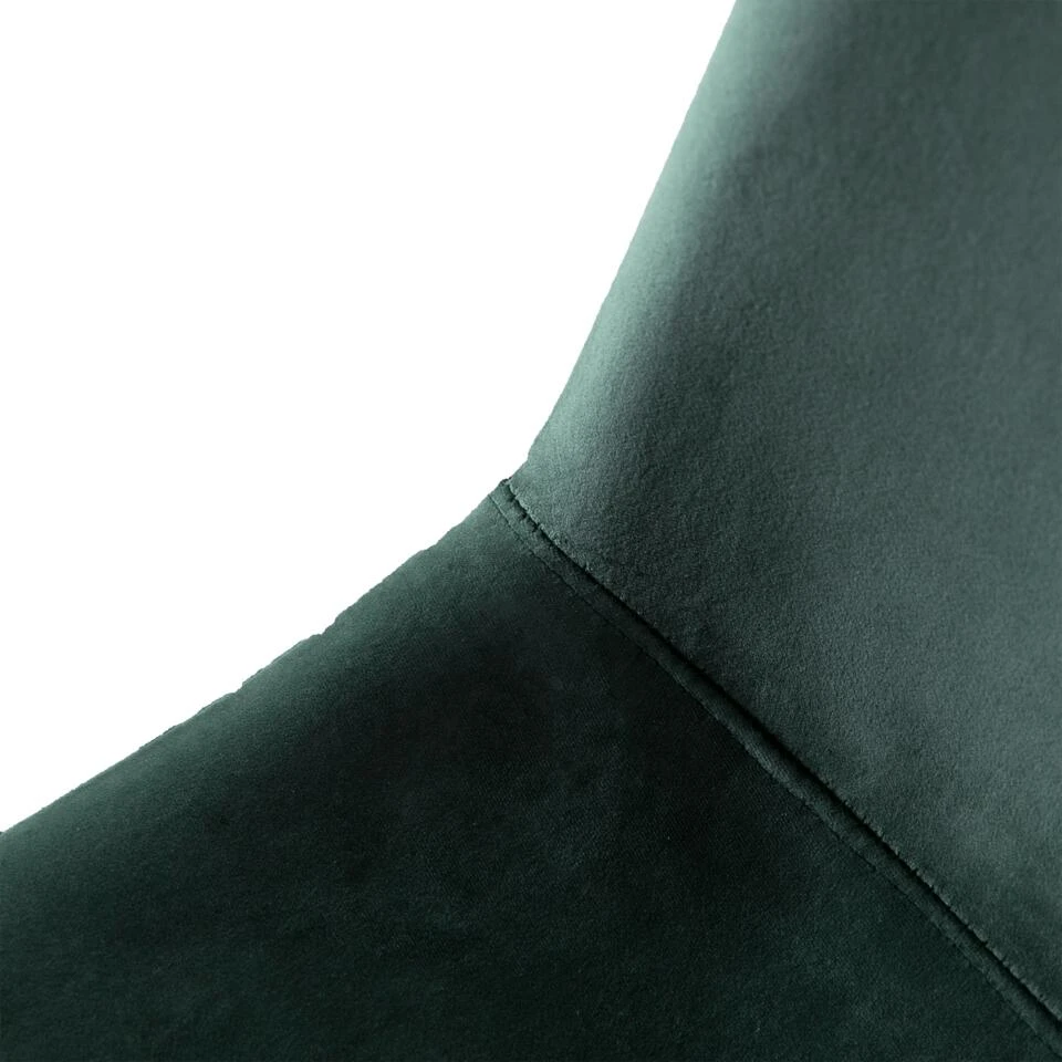 Giga Meubel Stoel Velvet Groen - Set Van 2 - 44x45x82.7cm - Jamie 4 Giga Meubel Stoel Velvet Groen - Set Van 2 - 44x45x82.7cm - Jamie - Afbeelding 4