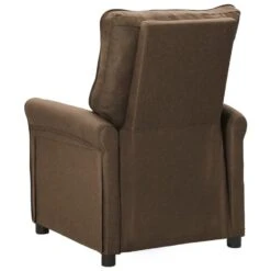 VidaXL Recliner Stof Bruin -Puur Winkel e0e70b25929f48e7b5215bfcbff5db00