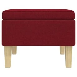 VidaXL Kruk Met Houten Poten Stof Wijnrood 6 VidaXL Kruk Met Houten Poten Stof Wijnrood -Puur Winkel ec42f0395fdd42b3ab40eadacea55fef