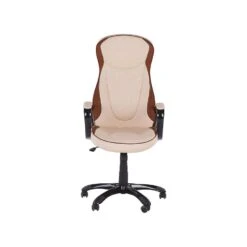 Beliani Bureaustoel FELICITY - Beige Kunstleer -Puur Winkel efd1afe8824c47a096778fbd658b540e