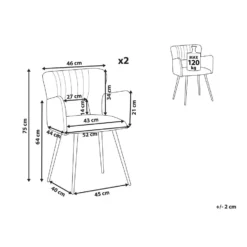 Beliani Eetkamerstoel SANILAC - Wit Fluweel -Puur Winkel f0ae0e4df4c74b38870a6d359a7f6236