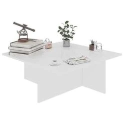 VidaXL Salontafel 79,5x79,5x30 Cm Bewerkt Hout Wit -Puur Winkel f6db50430ebf4a298768ce667f058e78