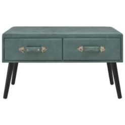 VidaXL Salontafel 80x40x46 Cm Kunstleer Zeegroen 7 VidaXL Salontafel 80x40x46 Cm Kunstleer Zeegroen -Puur Winkel fb5af54878904b1cb2941d065f9548d6
