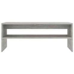 VidaXL Salontafel 100x40x40 Cm Bewerkt Hout Betongrijs -Puur Winkel ffb83bb35bed4cc1a2f12c08c3f3658a