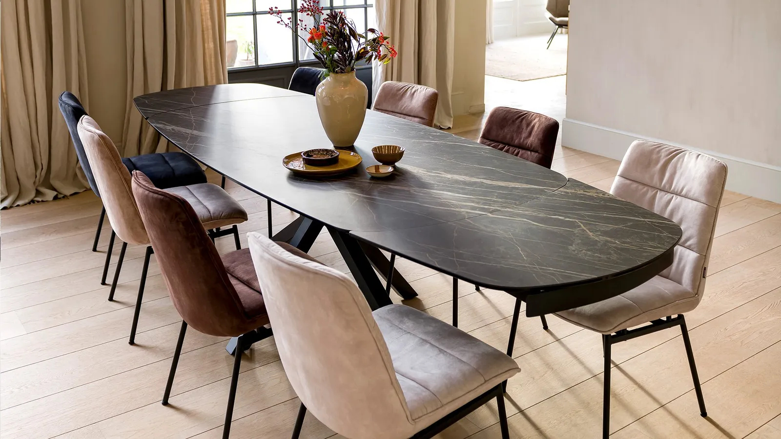 Puur Winkel -Puur Winkel xooon aurora eetkamerstoel camel stof e00430507 2